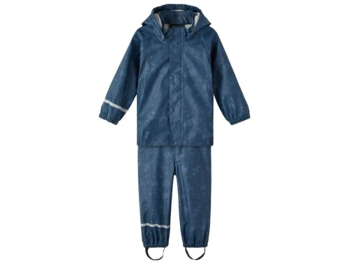 Name It regntøj moonlit ocean med astronautprint